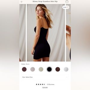 FREE PEOPLE SEAMLESS MINI DRESS
